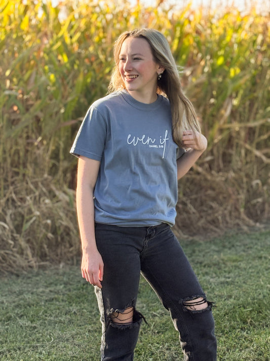 Comfort Colors "Even If Daniel 3:18" T-Shirt