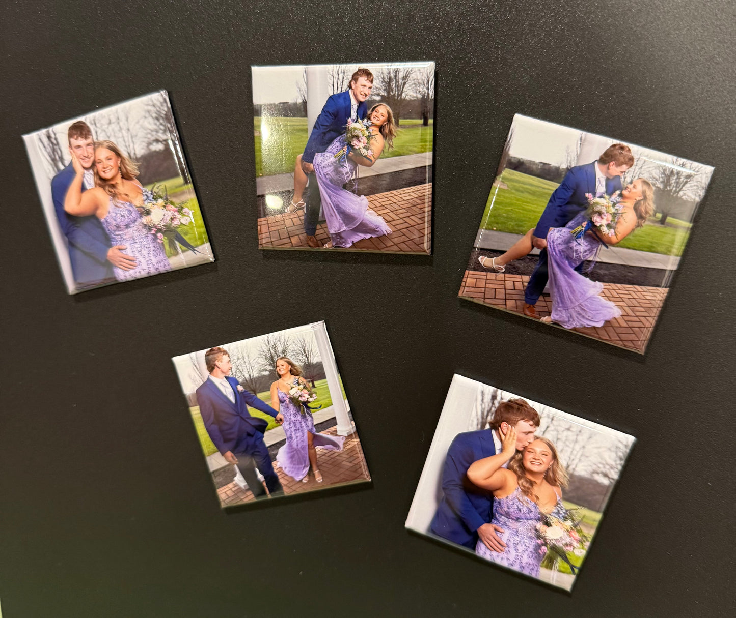 2"x2" Custom Photo Magnets (5 Pack)