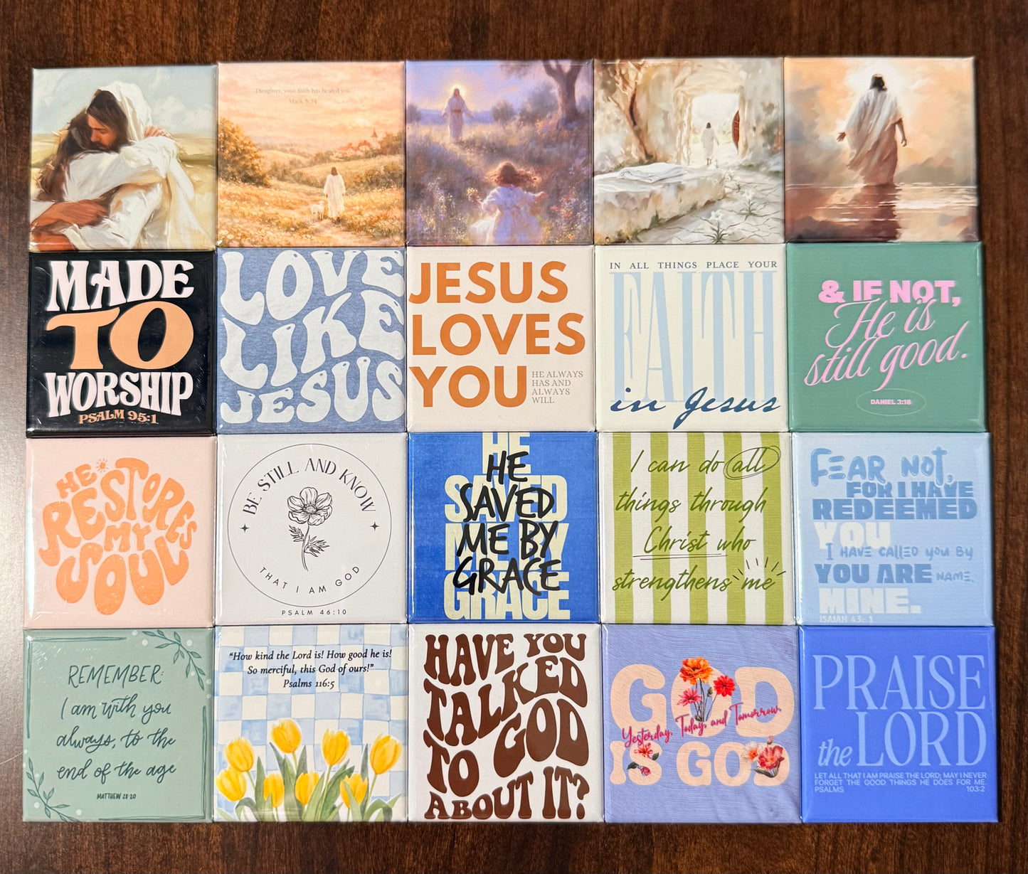 2X2" JESUS MAGNETS